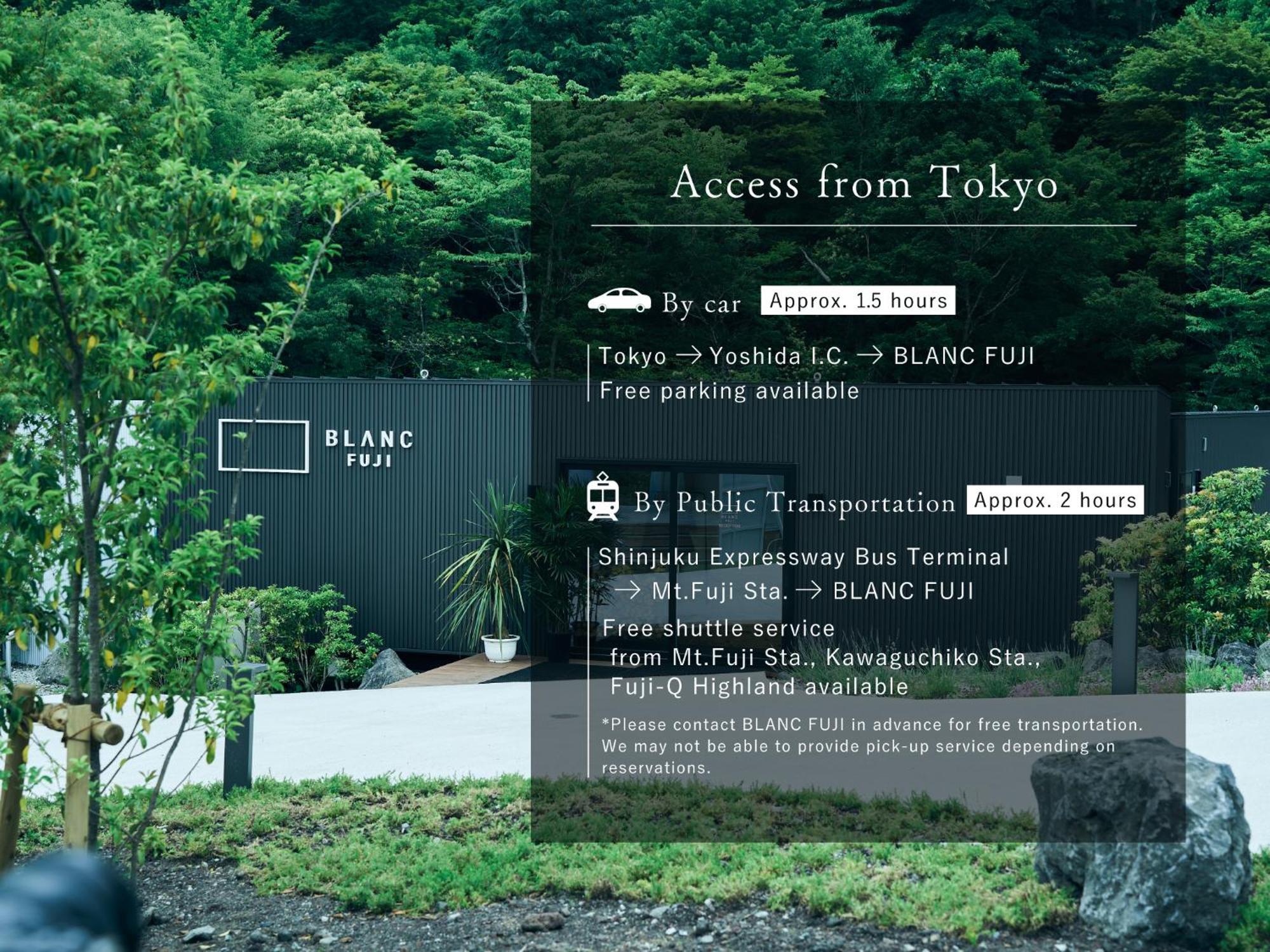 Hotel Blanc Fuji Fujiyoshida Exterior foto